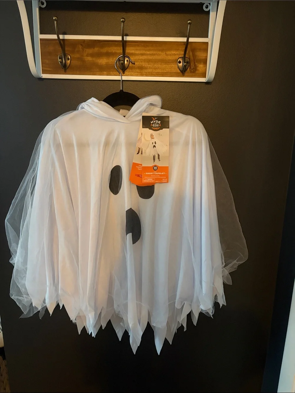 Hyde & EEK! Boutique Kids White Ghost Hooded Cape Costume